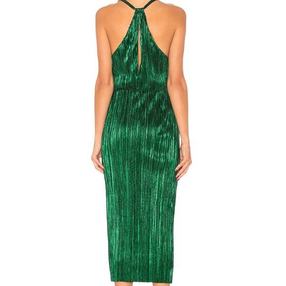 house of harlow emerald green dress
